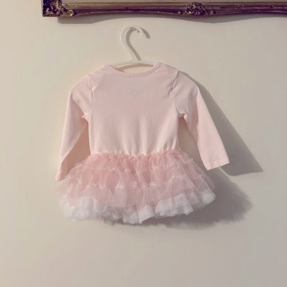 First Impressions • Baby Ballet Outfit Light Pink with Tutu Size 3-6 Months - Picture 3 of 8